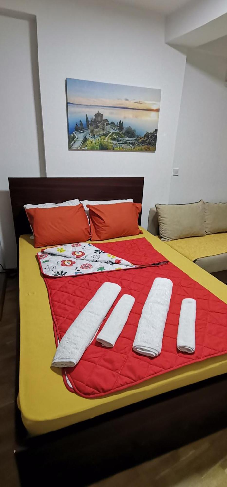 Center Apartment Delfina Ohrid Bagian luar foto